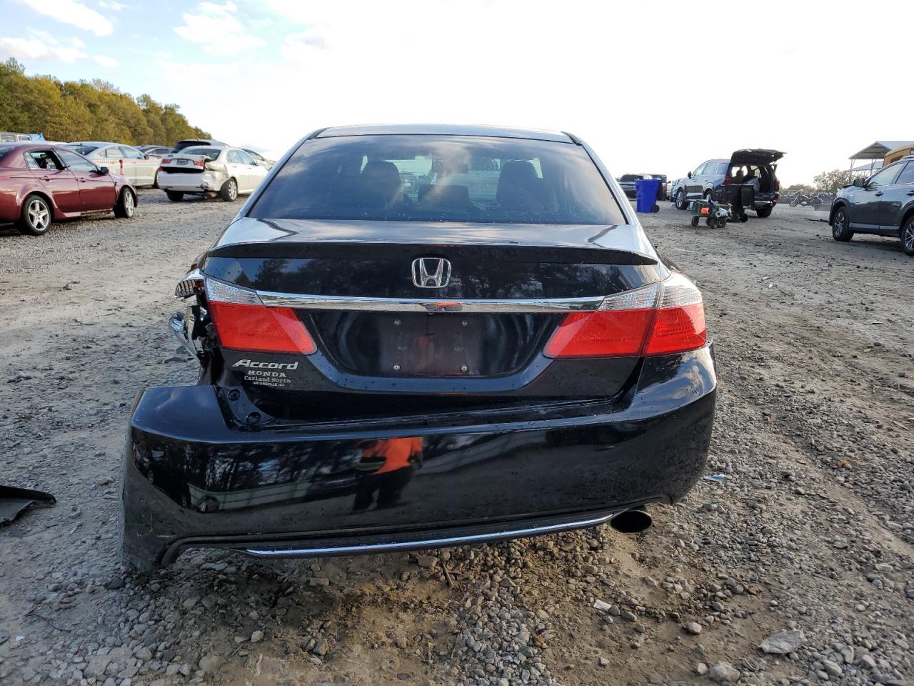 2014 Honda Accord VIN 1HGCR2F35EA041016 Copart auction photo, rear end damage thumbnail 6