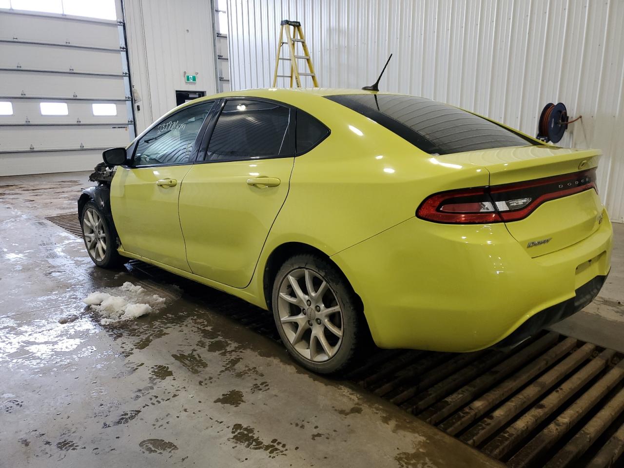 2013 Dodge Dart VIN 1C3CDFBH3DD156608 Copart auction photo, side / front end damage thumbnail 2
