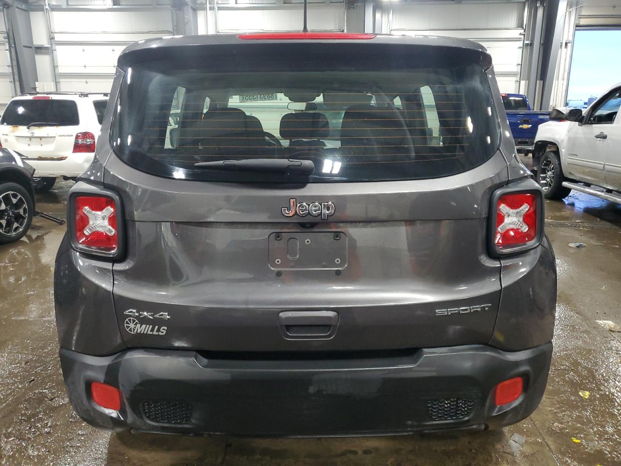 2018 Jeep Renegade VIN ZACCJBABXJPJ57288 Copart auction photo, front end damage thumbnail 6