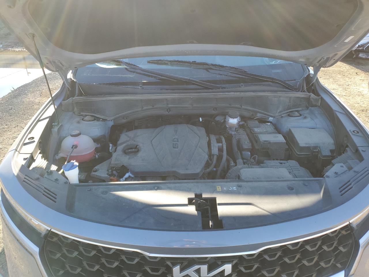 2023 KIA Sorento VIN 5XYRGDLC6PG180928 Copart auction photo, front end damage thumbnail 12