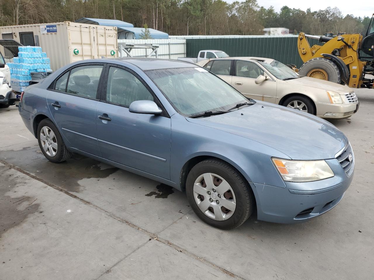 2010 Hyundai Sonata VIN 5NPET4ACXAH604348 Copart auction photo, rear end / minor dent/scratches damage thumbnail 4