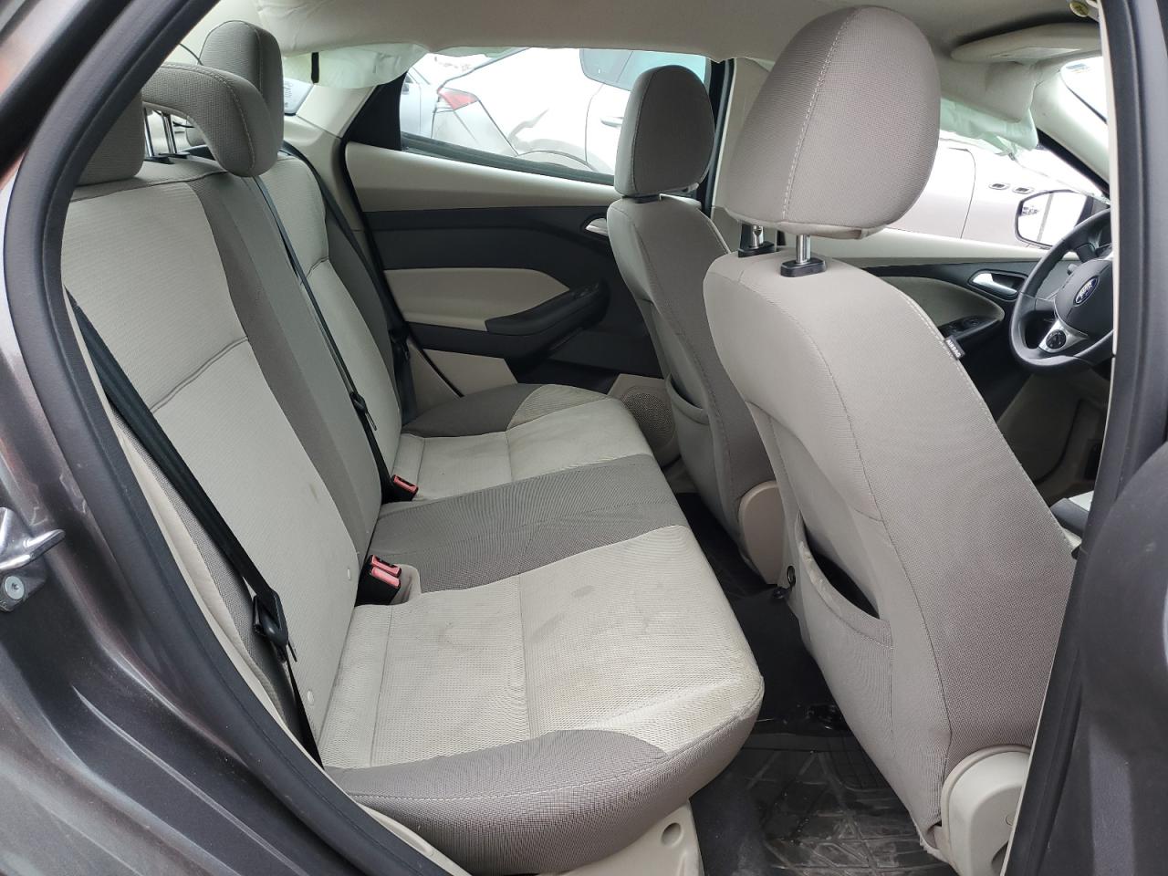2014 Ford Focus VIN 1FADP3F22EL393955 Copart auction photo, rear end / side damage thumbnail 10