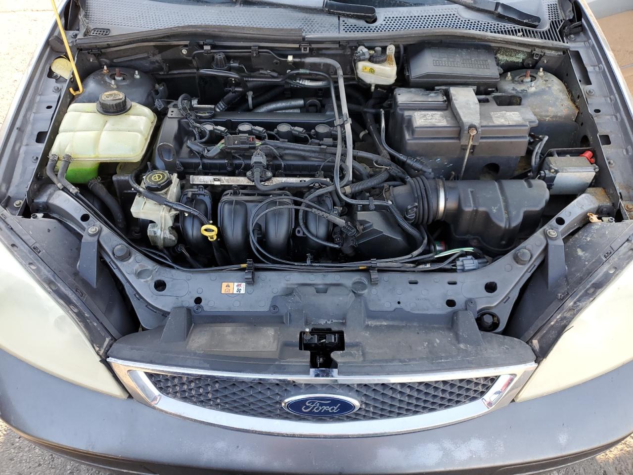 2007 Ford Focus VIN 1FAFP34N27W131425 Copart auction photo, front end / side damage thumbnail 11