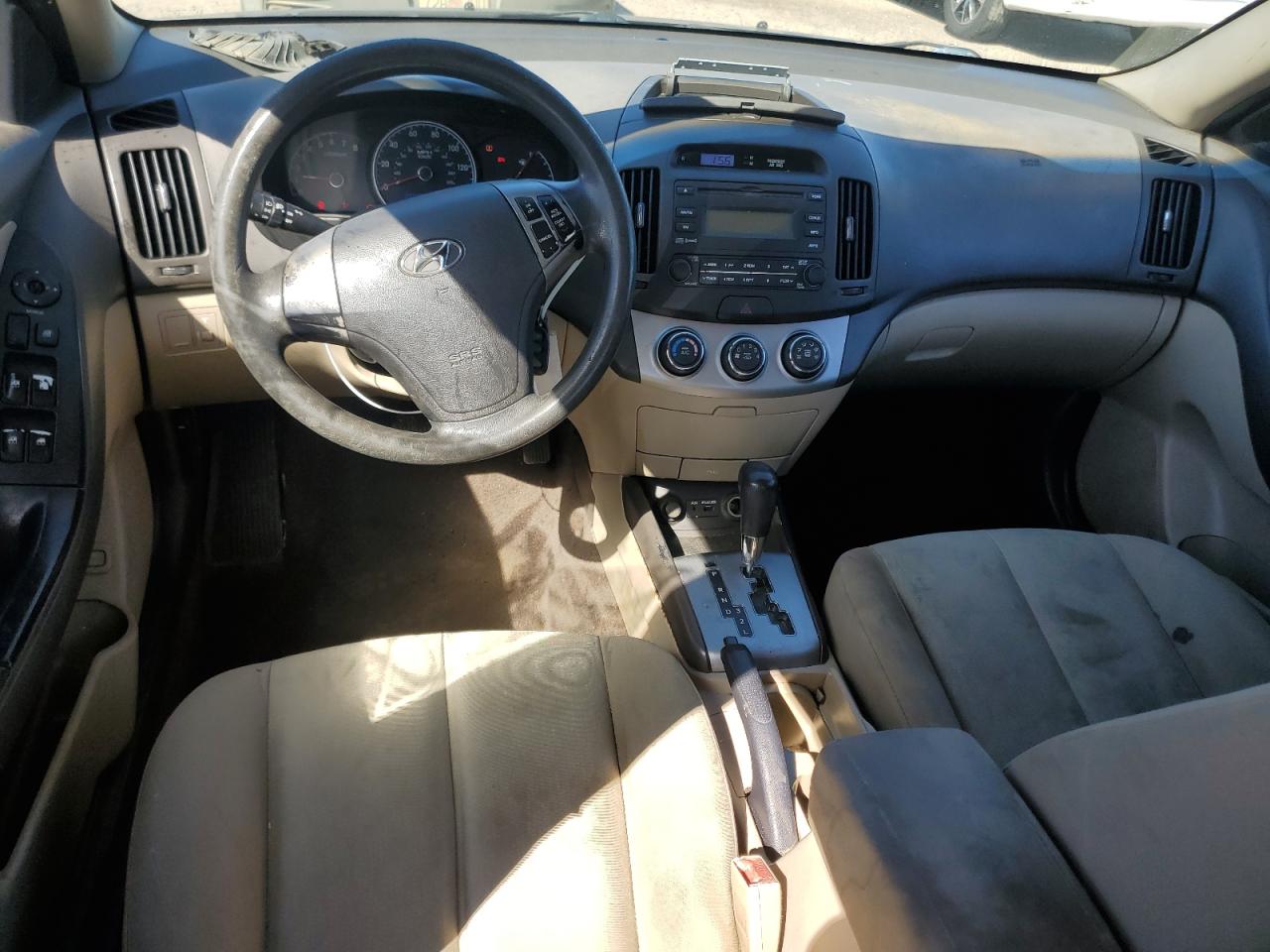 2010 Hyundai Elantra VIN KMHDU4AD2AU161311 Copart auction photo, front end / side damage thumbnail 8