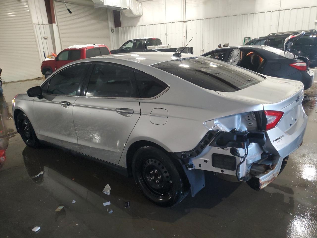 2013 Ford Fusion VIN 3FA6P0G77DR233491 Copart auction photo, rear end damage thumbnail 2