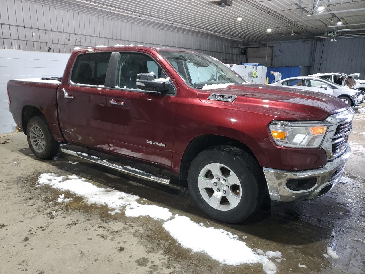2020 RAM 1500 VIN 1C6SRFFT0LN330366 Copart auction photo, rear end damage thumbnail 4