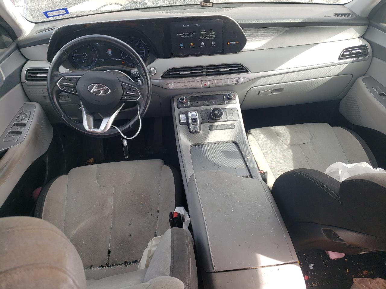 2020 Hyundai Palisade VIN KM8R34HE4LU109513 Copart auction photo, vandalism damage thumbnail 8