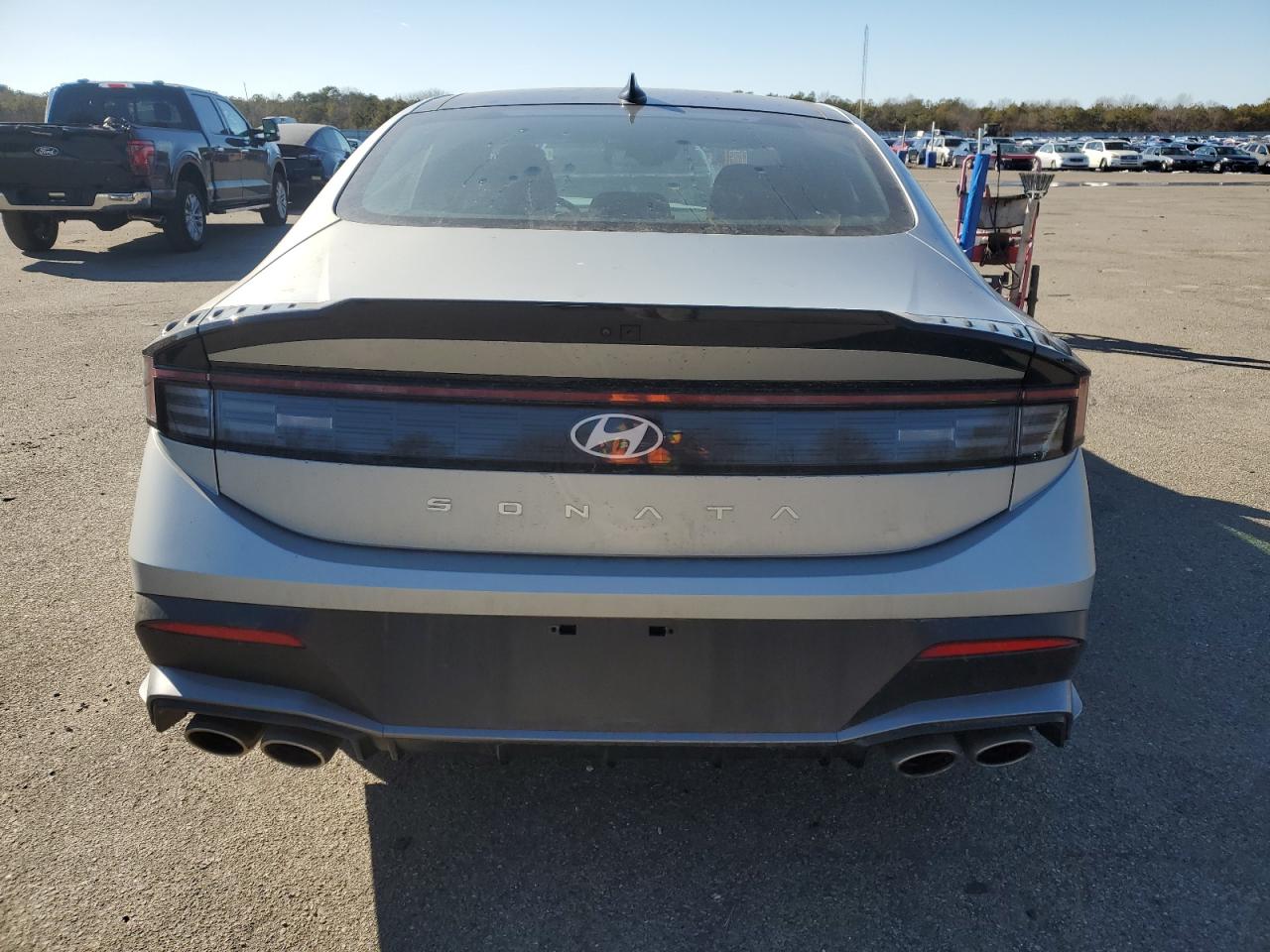 2024 Hyundai Sonata VIN KMHL54JC9RA374026 Copart auction photo, front end / minor dent/scratches damage thumbnail 6