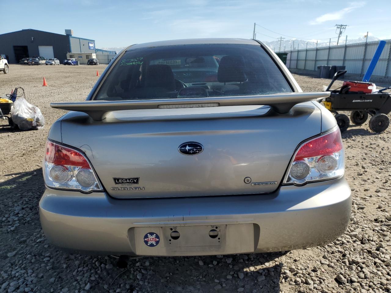 2007 Subaru Impreza VIN JF1GD61617H501537 Copart auction photo, side / front end damage thumbnail 6