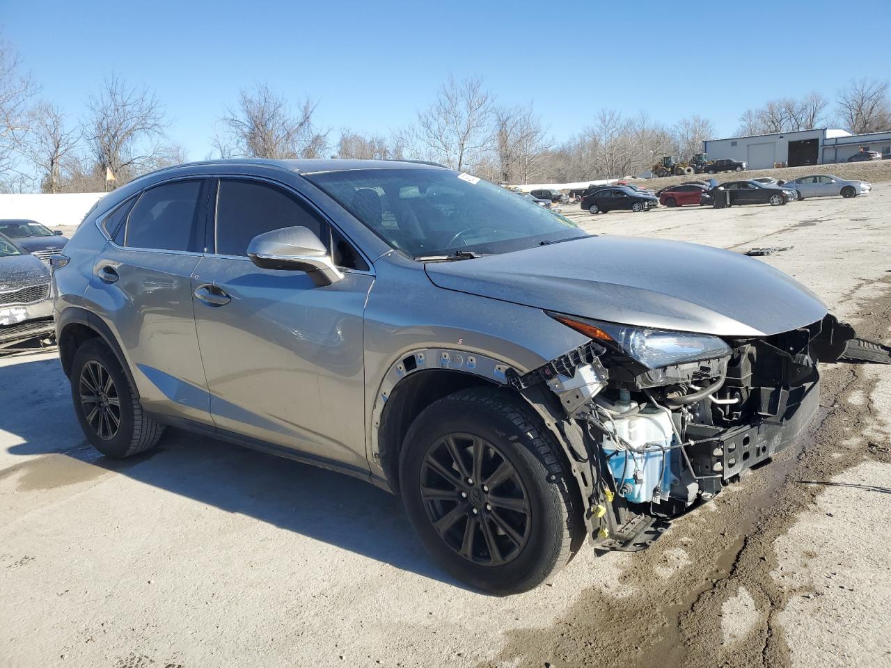 2016 Lexus NX VIN JTJBARBZ7G2079927 Copart auction photo, front end / rear end damage thumbnail 4