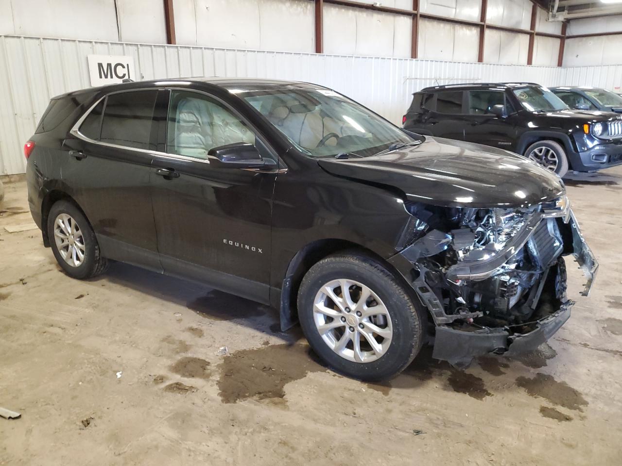 2018 Chevrolet Equinox VIN 2GNAXSEV6J6299784 Copart auction photo, front end damage thumbnail 4