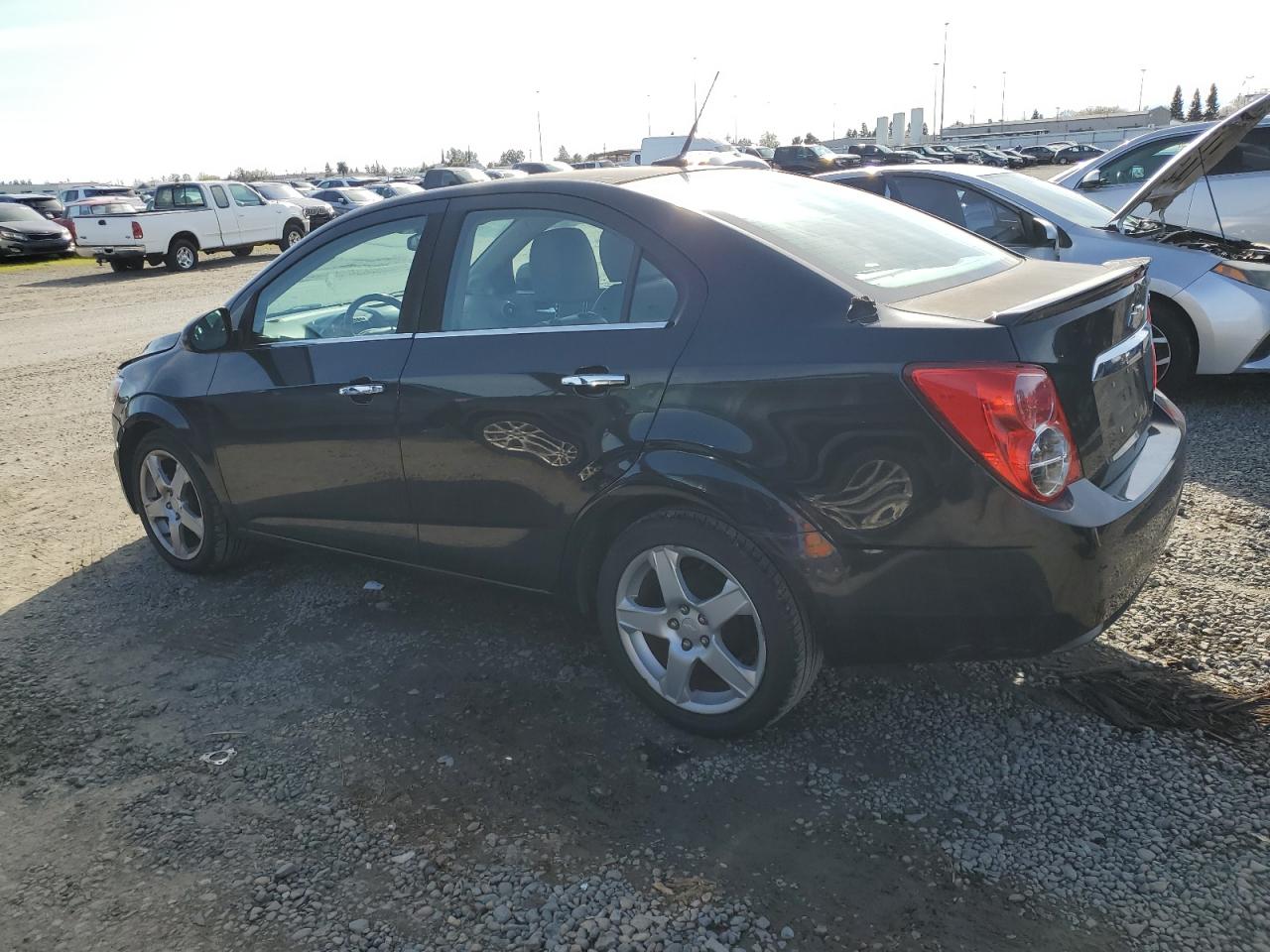 2013 Chevrolet Sonic VIN 1G1JE5SBXD4119652 Copart auction photo, front end damage thumbnail 2