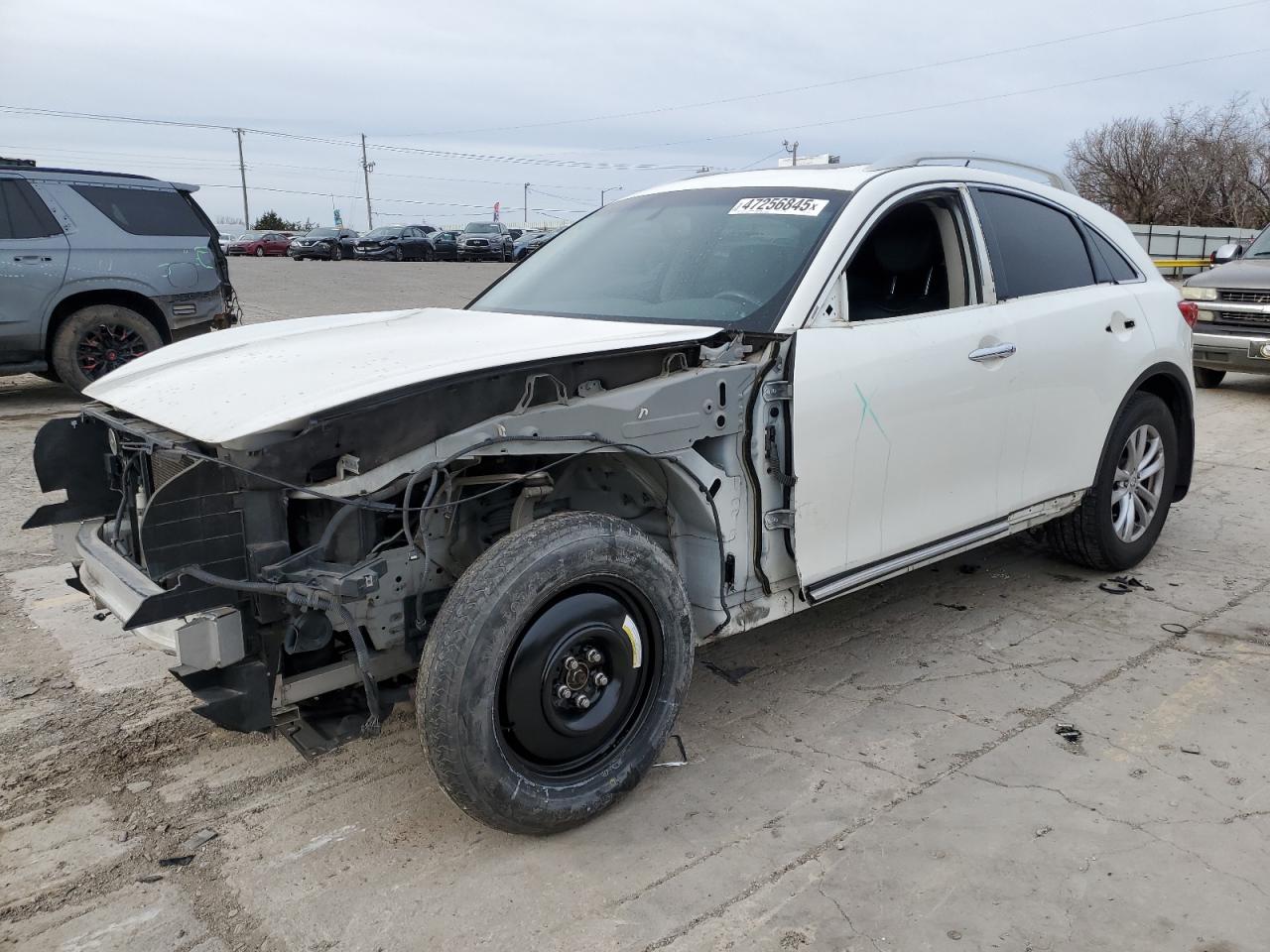 2013 Infiniti FX VIN JN8CS1MW9DM173367 - Copart auction photo