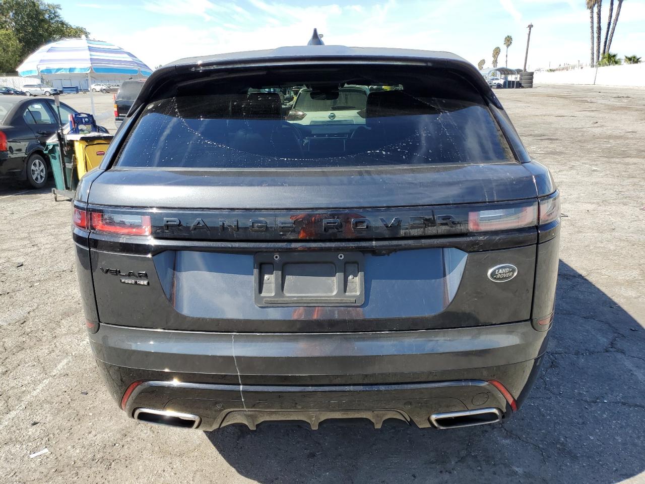 2020 Land Rover Range Rover VIN SALYM2EV9LA266292 Copart auction photo, all over damage thumbnail 6