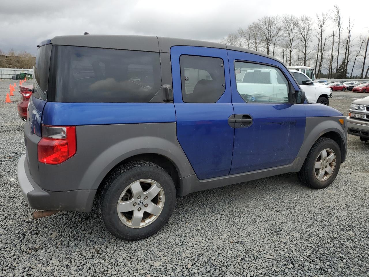 2004 Honda Element VIN 5J6YH28554L036157 Copart auction photo, front end damage thumbnail 3