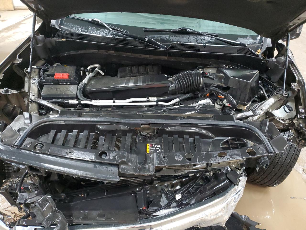 2023 Chevrolet Silverado VIN 1GCPDKEK7PZ202056 Copart auction photo, front end / side damage thumbnail 11