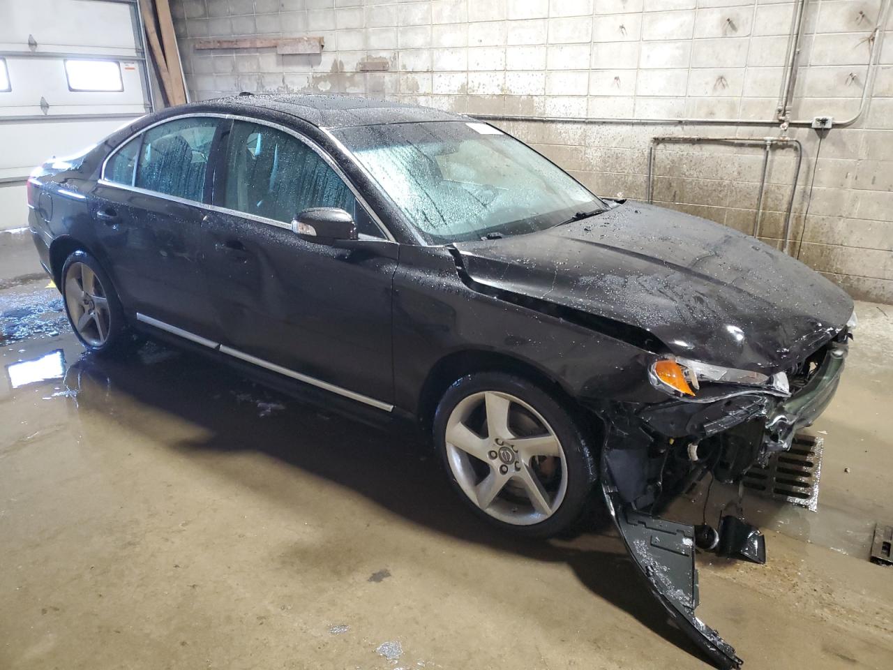 2010 Volvo S80 VIN YV1992AH9A1116381 Copart auction photo, front end / side damage thumbnail 4