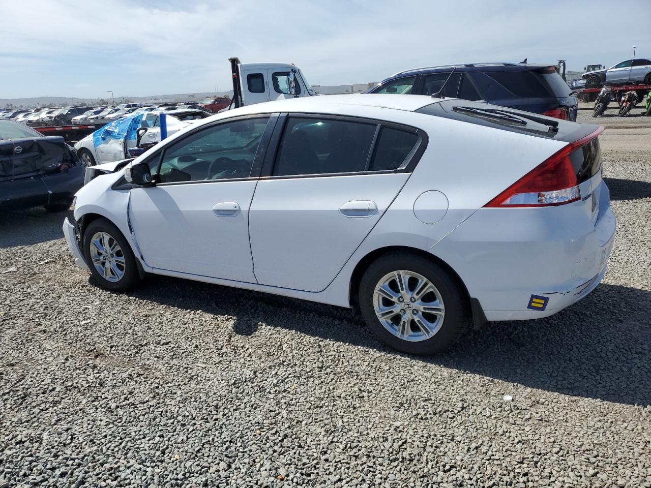 2010 Honda Insight VIN JHMZE2H75AS033599 Copart auction photo, front end damage thumbnail 2