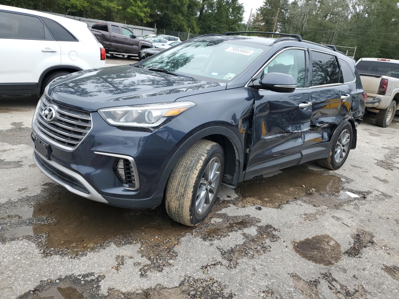 2017 Hyundai Santa Fe VIN KM8SNDHF6HU245122