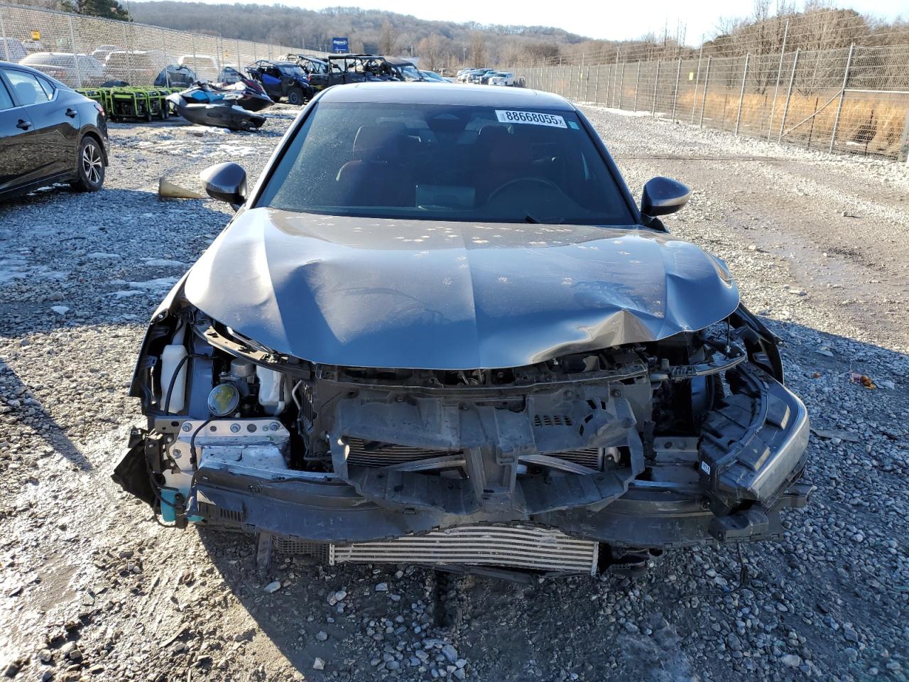 2023 Acura Integra VIN 19UDE4H35PA016581 Copart auction photo, front end damage thumbnail 5