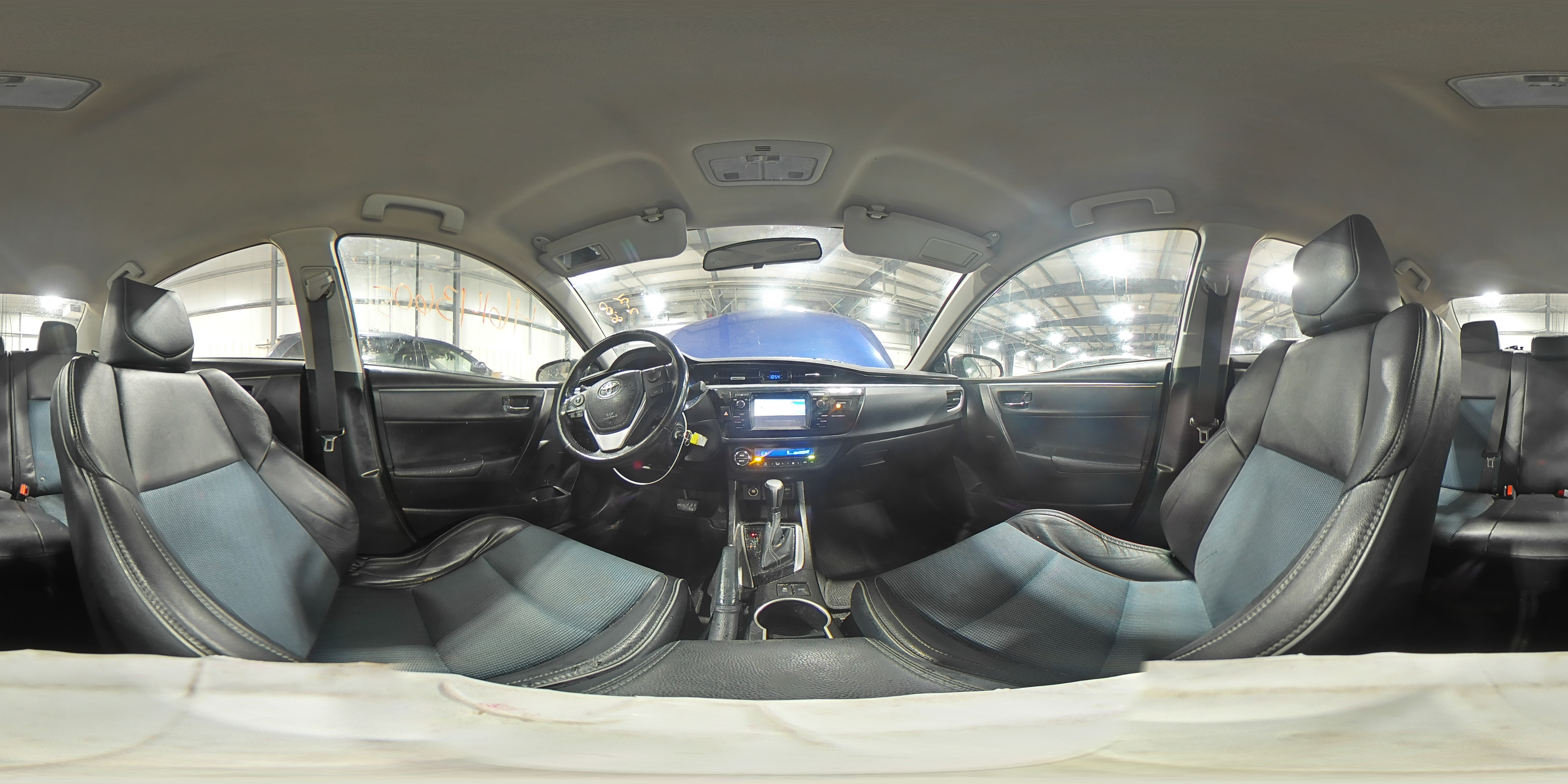 2014 Toyota Corolla VIN 5YFBURHE0EP005844 Copart auction photo, front end damage thumbnail 14