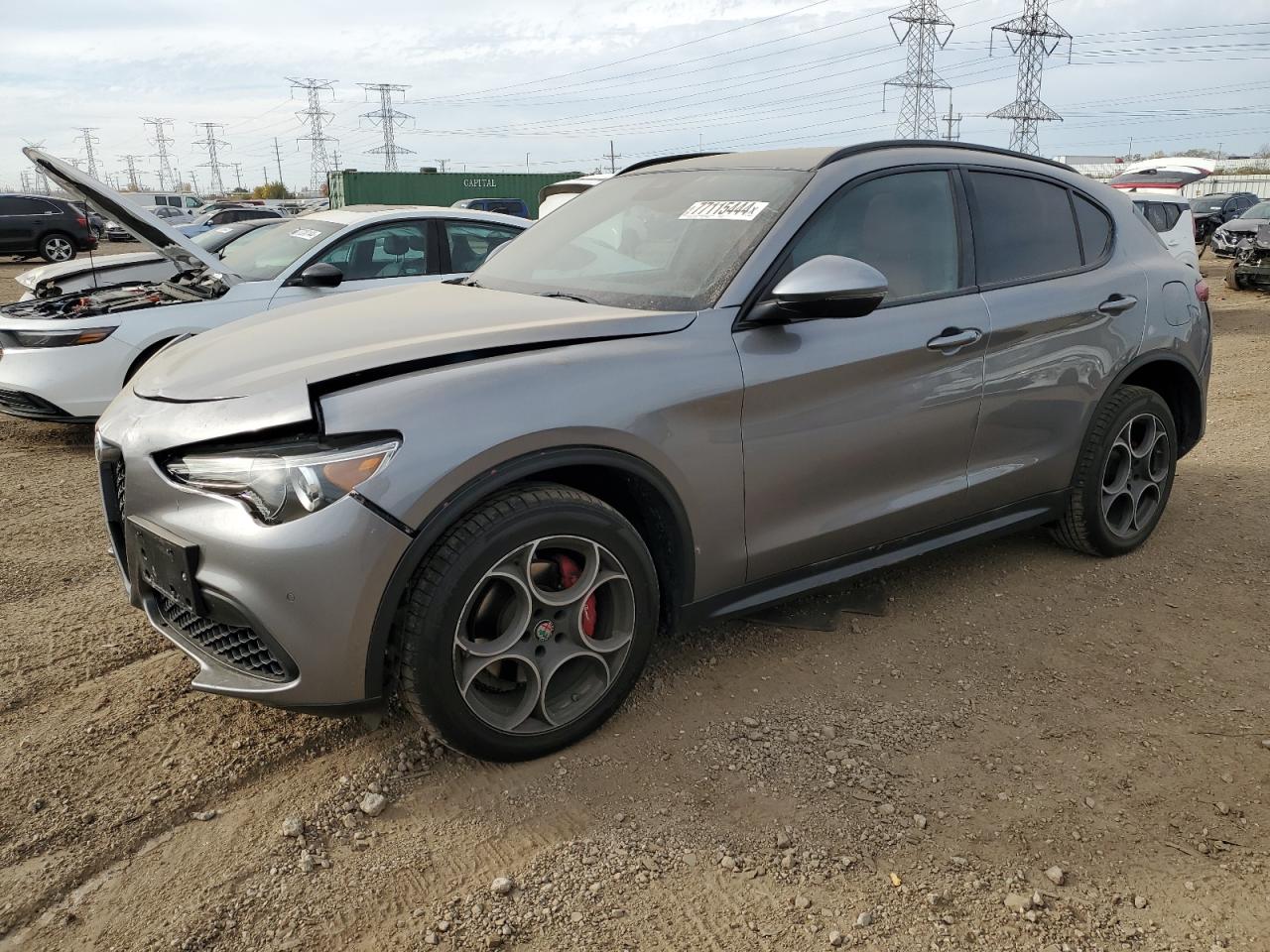 2018 Alfa Romeo Stelvio VIN ZASFAKNN8J7B85535