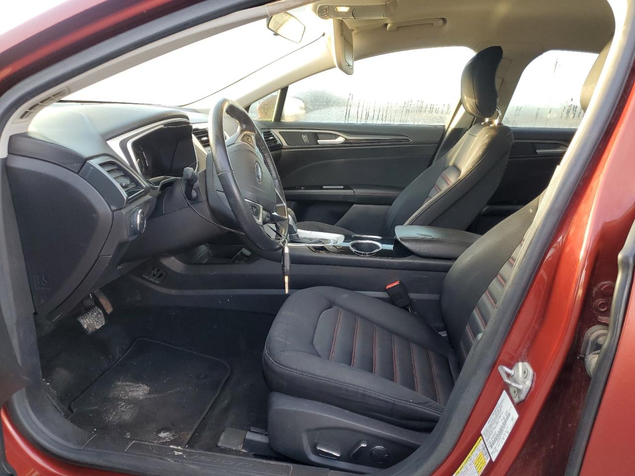 2014 Ford Fusion VIN 3FA6P0HD6ER116121 Copart auction photo, front end / minor dent/scratches damage thumbnail 7