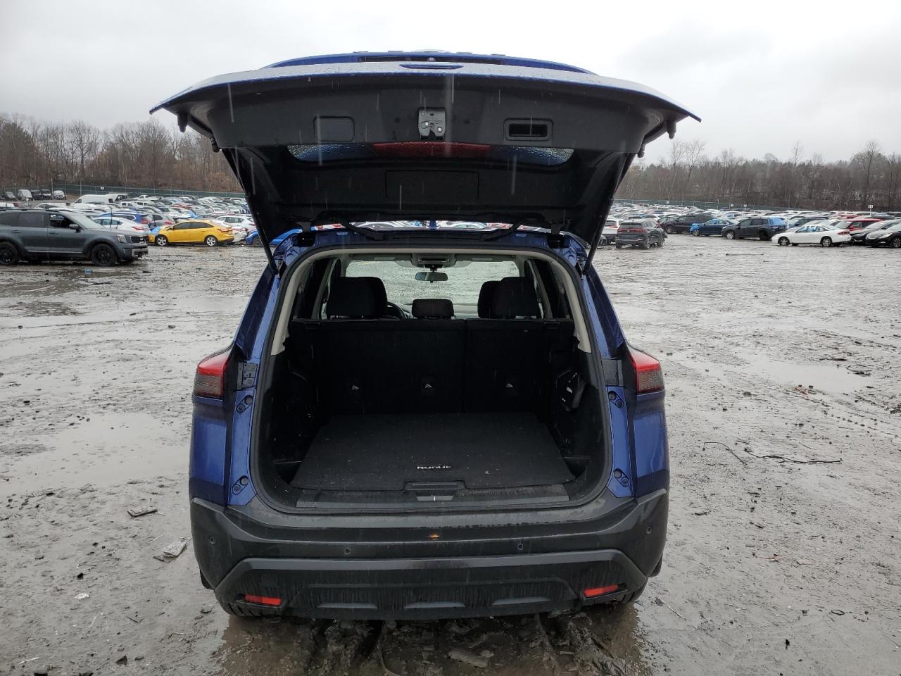 2021 Nissan Rogue VIN 5N1AT3AB0MC692189 Copart auction photo, side / front end damage thumbnail 6