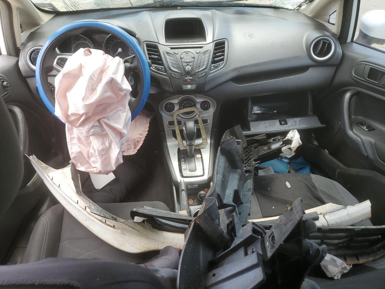 2018 Ford Fiesta VIN 3FADP4BJ0JM106897 Copart auction photo, front end damage thumbnail 8