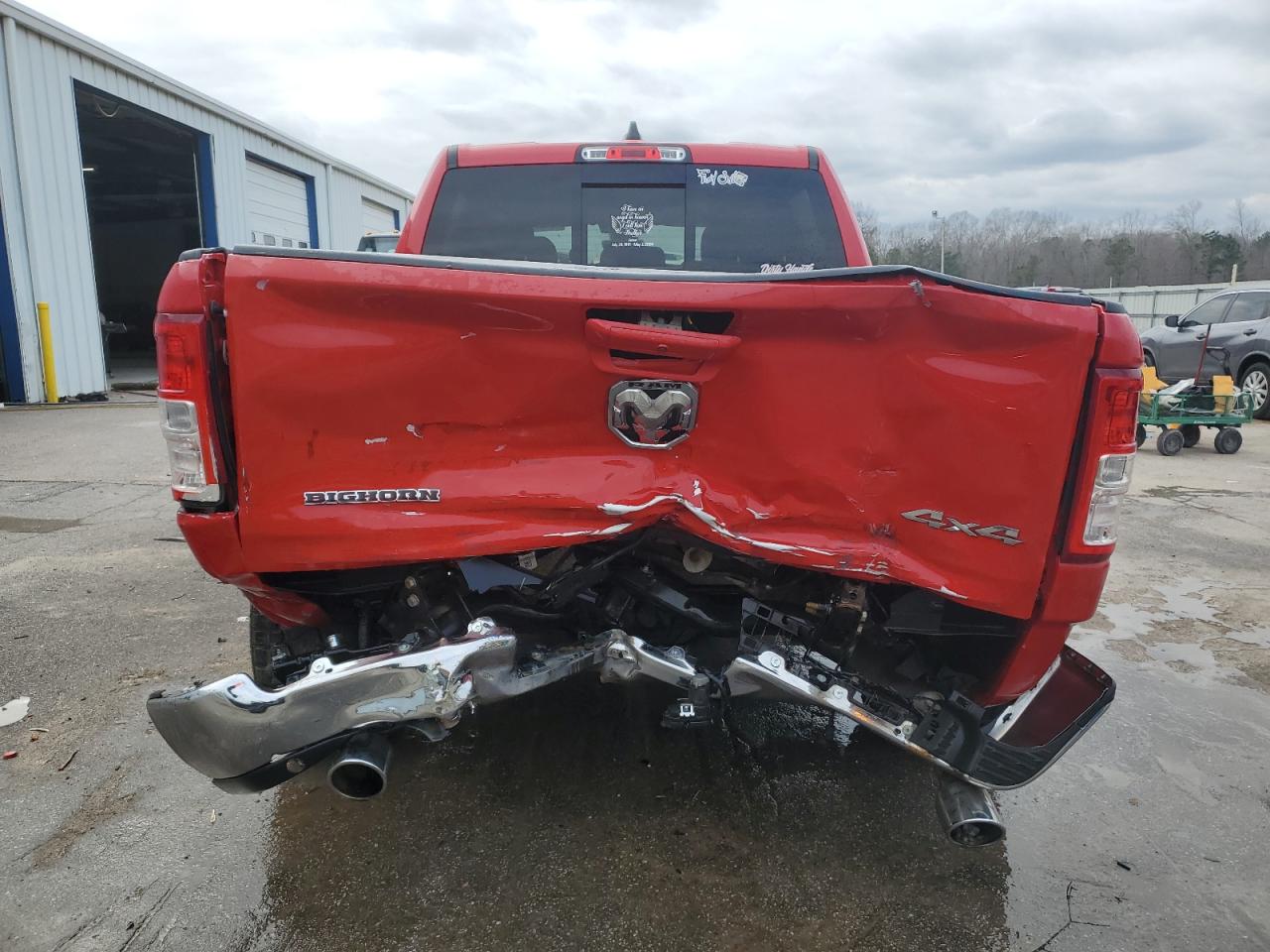 2022 RAM 1500 VIN 1C6SRFFT5NN187823 Copart auction photo, rear end damage thumbnail 6