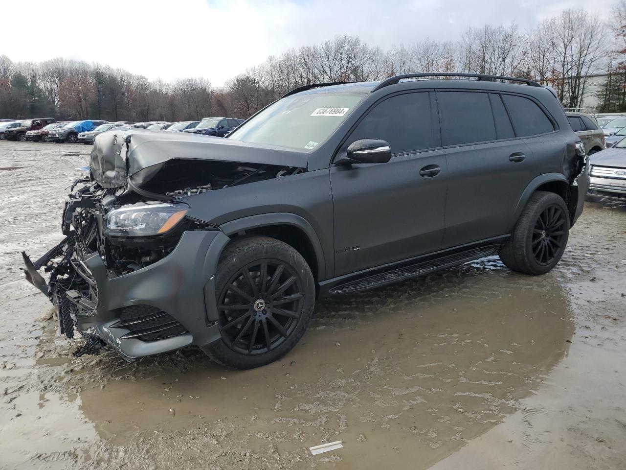 2021 Mercedes-Benz GLS-klasse VIN 4JGFF8GE1MA393494 - Copart auction photo