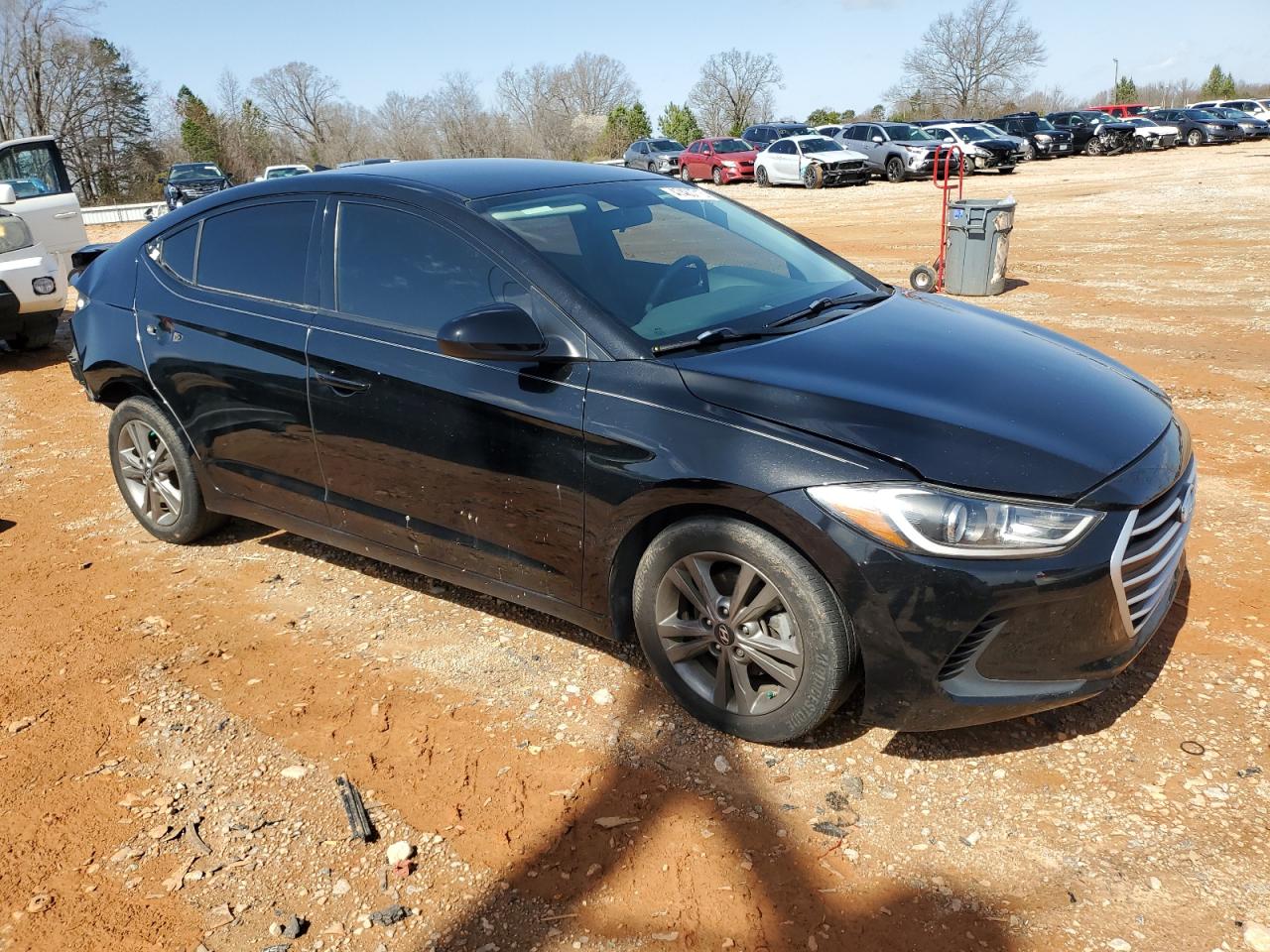 2018 Hyundai Elantra VIN 5NPD84LF3JH372065 Copart auction photo, rear end damage thumbnail 4