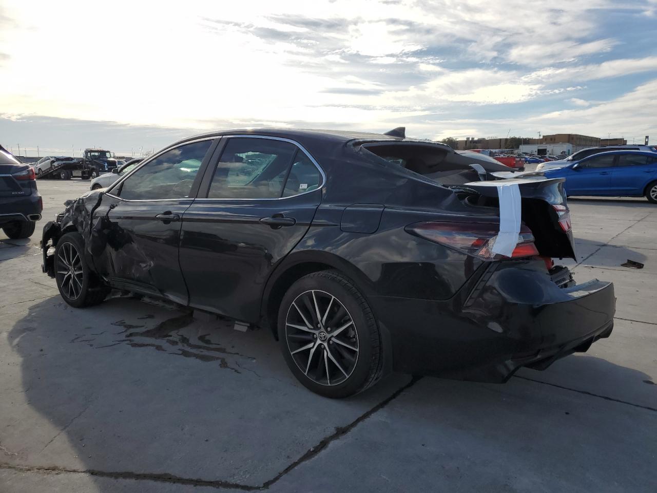 2024 Toyota Camry VIN 4T1G11AK6RU886179 Copart auction photo, all over damage thumbnail 2