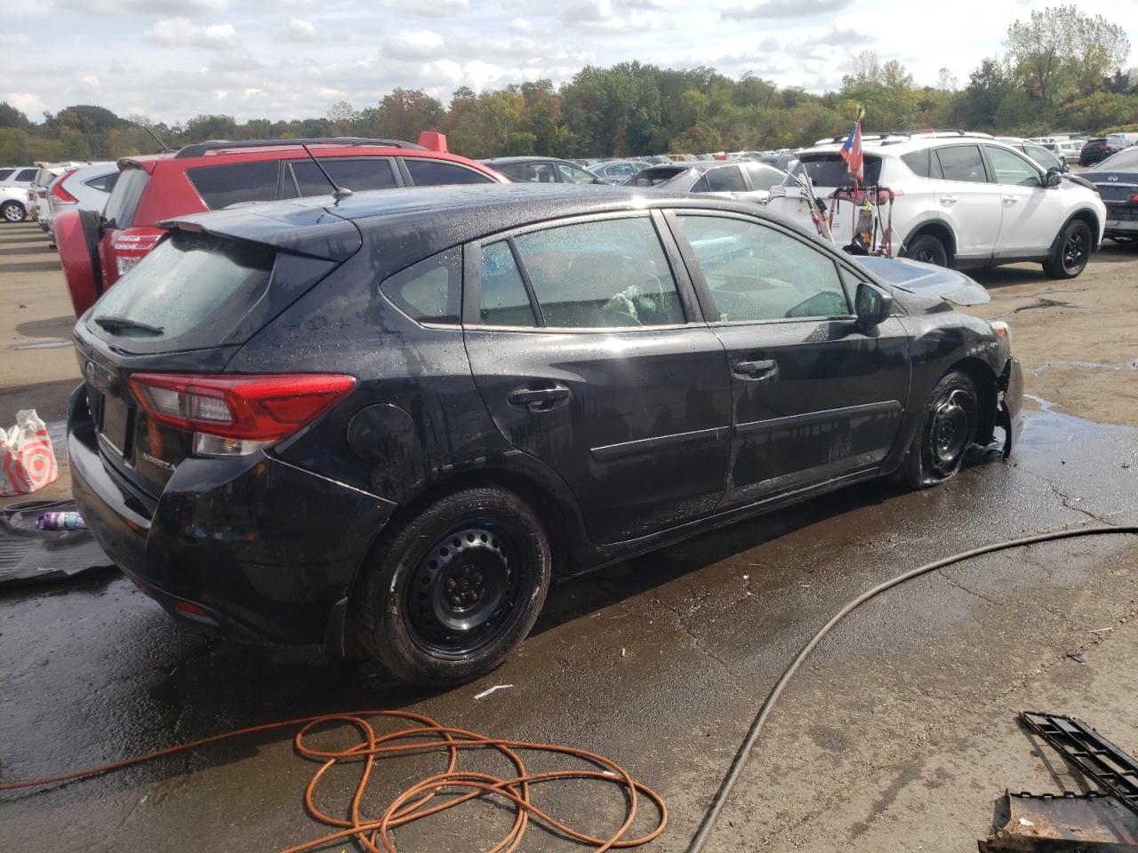 2020 Subaru Impreza VIN 4S3GTAB66L3707586 Copart auction photo, front end damage thumbnail 3