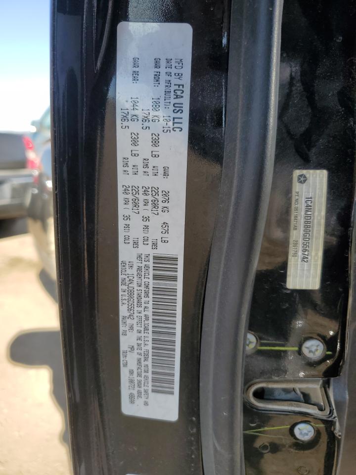 2016 Jeep Compass VIN 1C4NJDBB0GD556742 Copart auction photo, all over damage thumbnail 13
