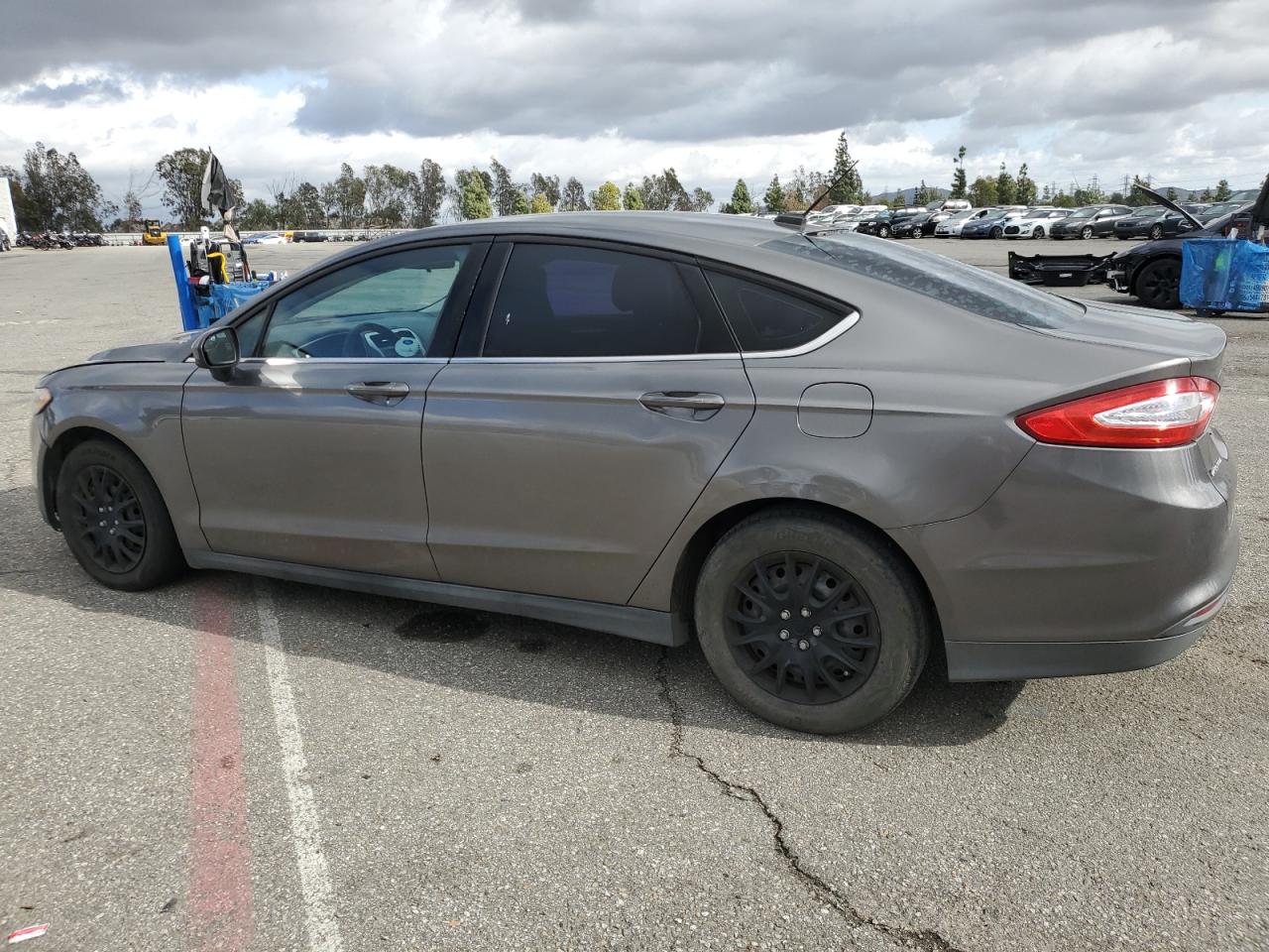 2014 Ford Fusion VIN 3FA6P0G72ER142193 Copart auction photo, front end / side damage thumbnail 2