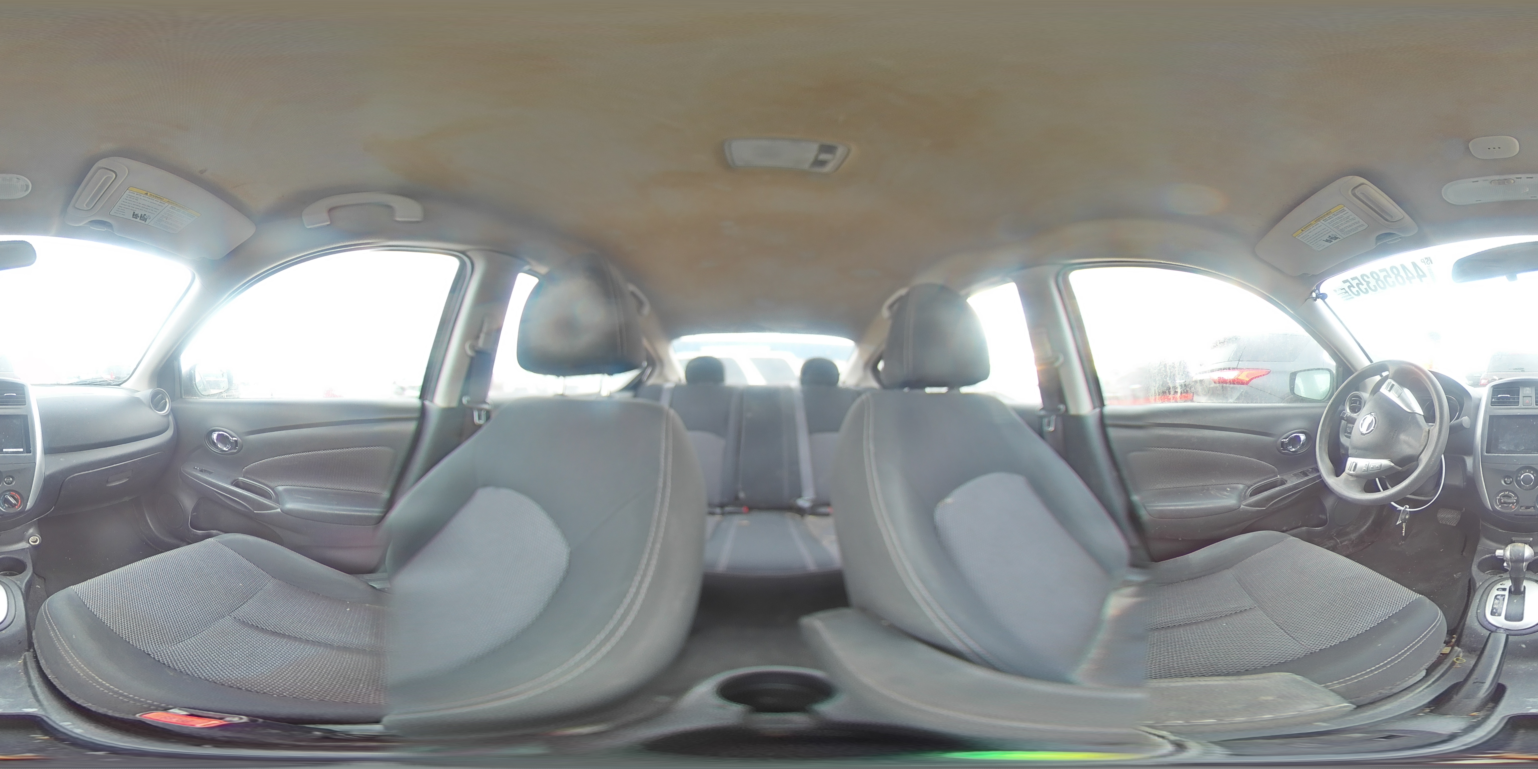 2017 Nissan Versa VIN 3N1CN7AP7HK421899 Copart auction photo, front end / all over damage thumbnail 13