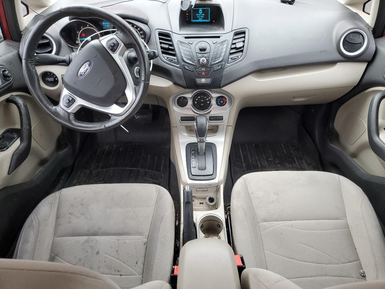 2014 Ford Fiesta VIN 3FADP4BJXEM153943 Copart auction photo, front end damage thumbnail 8