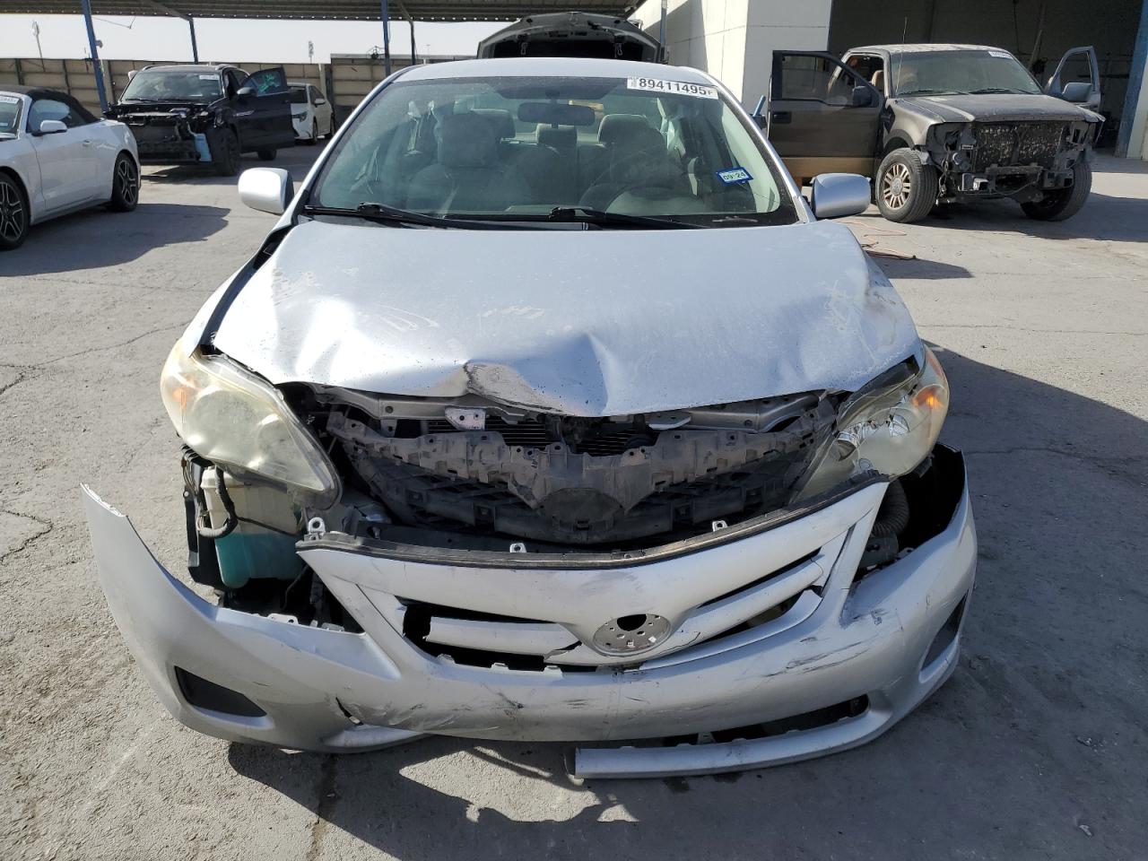 2011 Toyota Corolla VIN JTDBU4EE5BJ103727 Copart auction photo, front end / rear end damage thumbnail 5