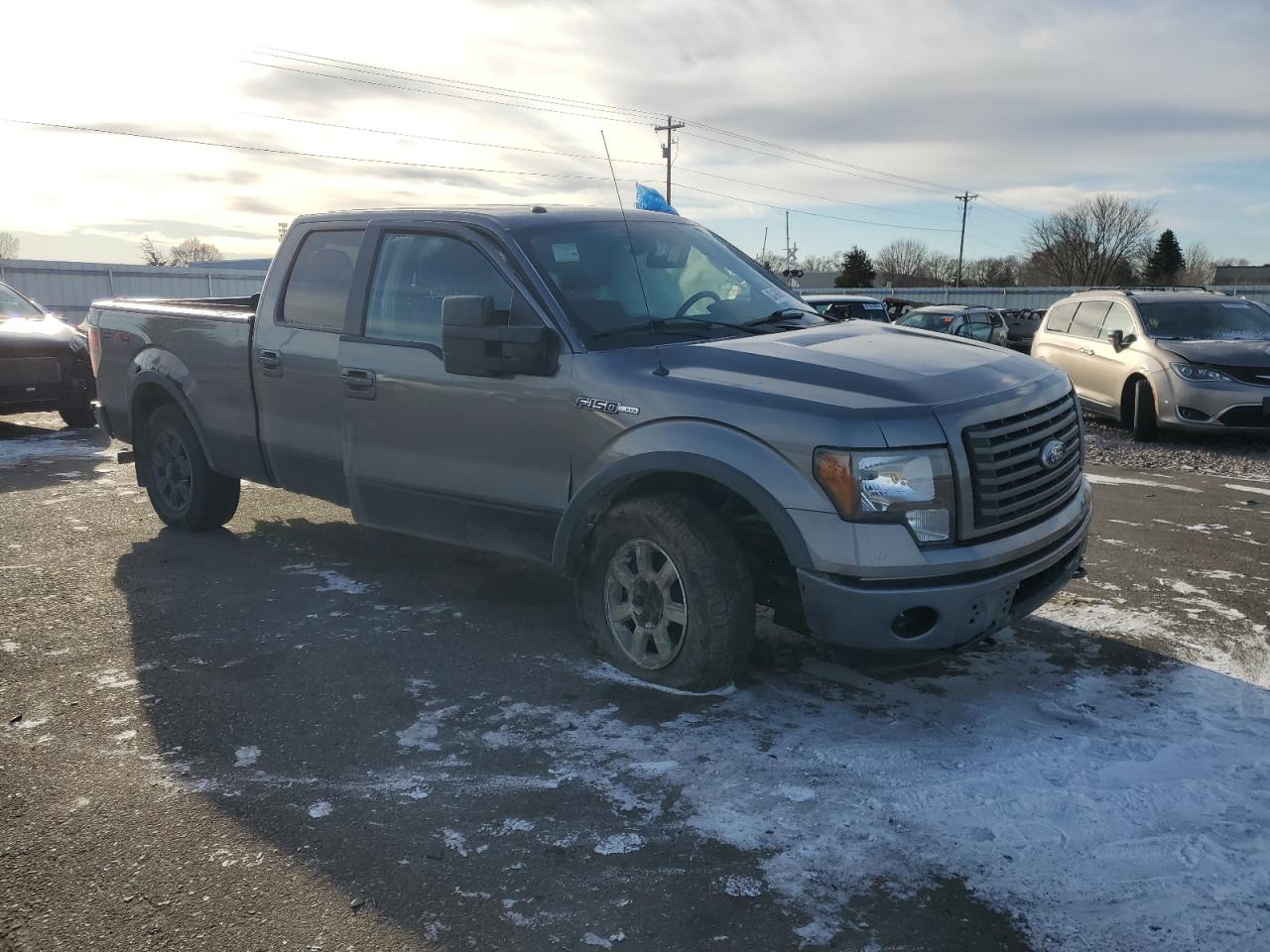 2011 Ford F-150 VIN 1FTFW1ET2BFB24224 Copart auction photo, all over damage thumbnail 4