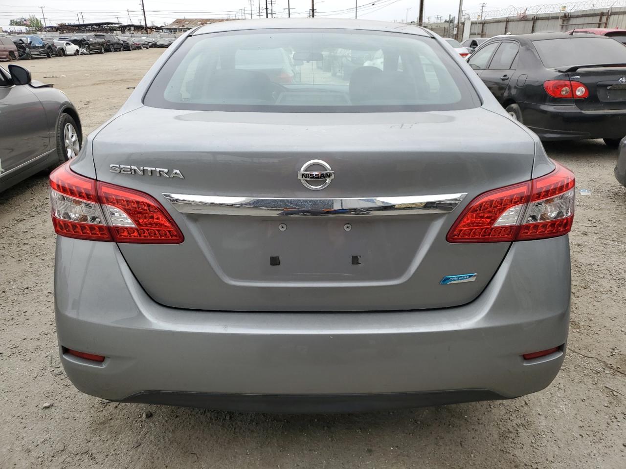 2014 Nissan Sentra VIN 3N1AB7AP8EL677782 Copart auction photo, front end damage thumbnail 6