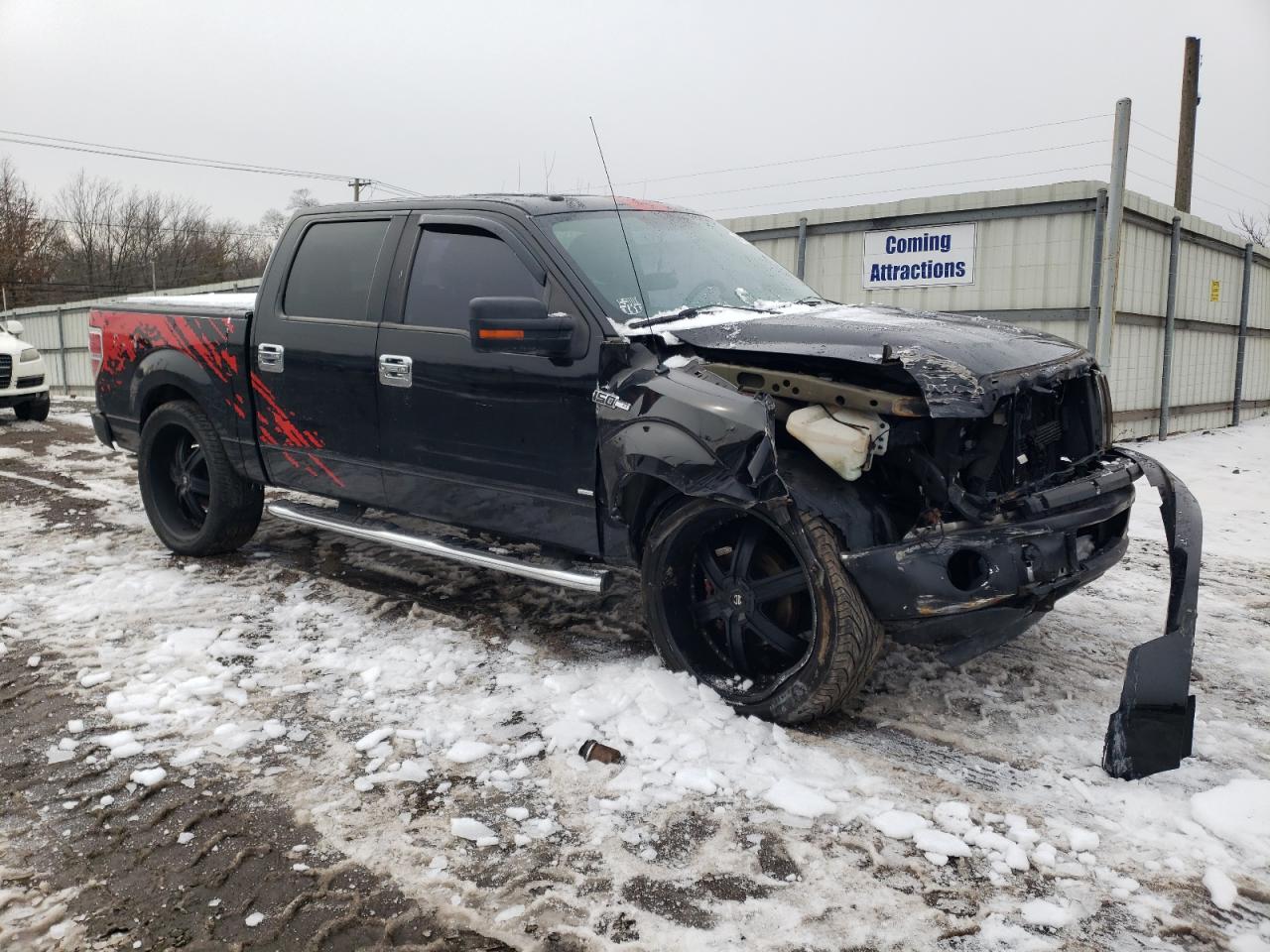2012 Ford F-150 VIN 1FTFW1EF0CFA26286 Copart auction photo, front end damage thumbnail 4