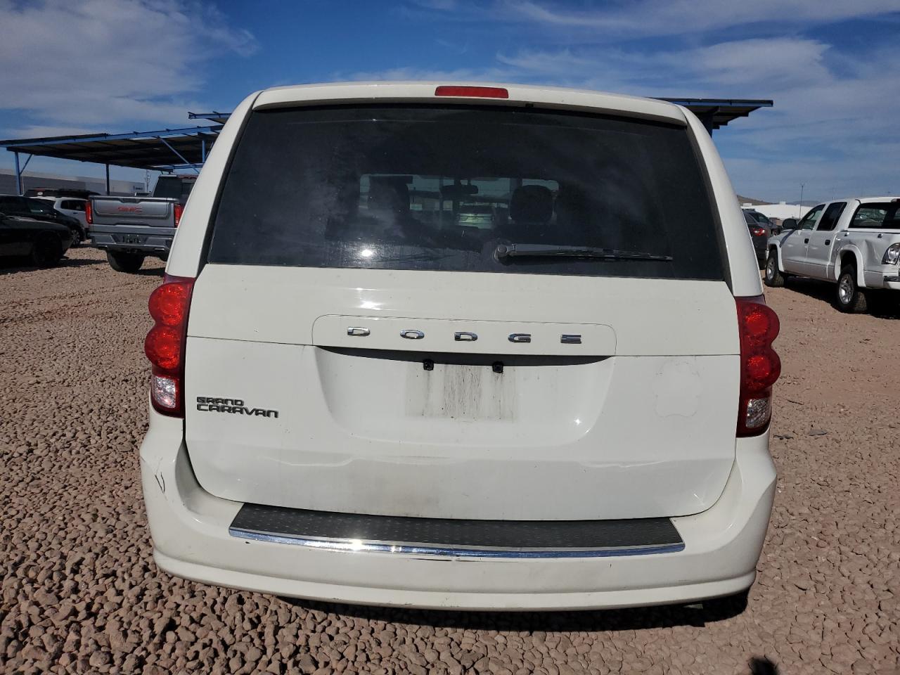 2012 Dodge Caravan VIN 2C4RDGCG9CR211866 Copart auction photo, front end / side damage thumbnail 6