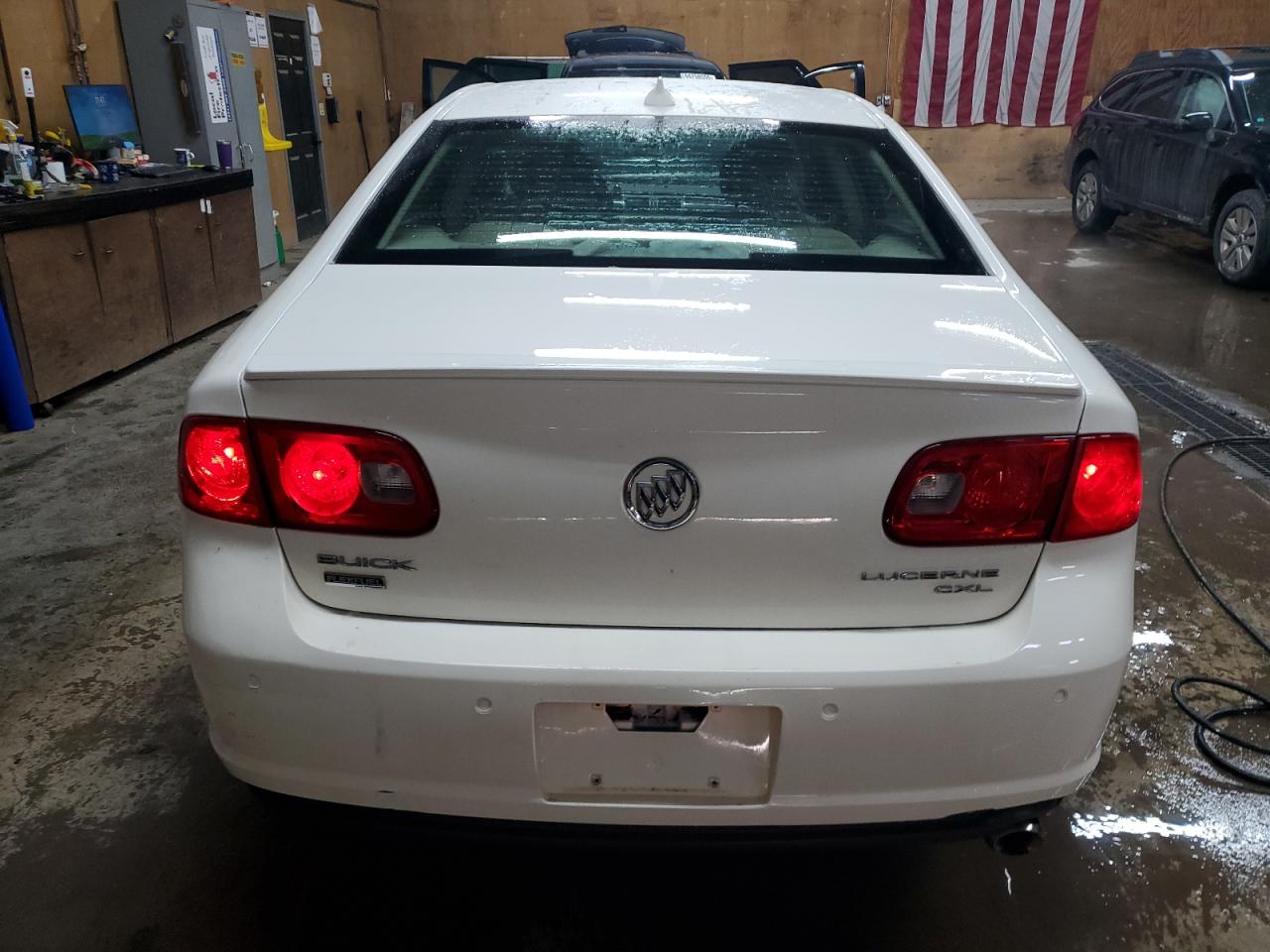 2011 Buick Lucerne VIN 1G4HJ5EM2BU151101 Copart auction photo, front end / undercarriage damage thumbnail 6