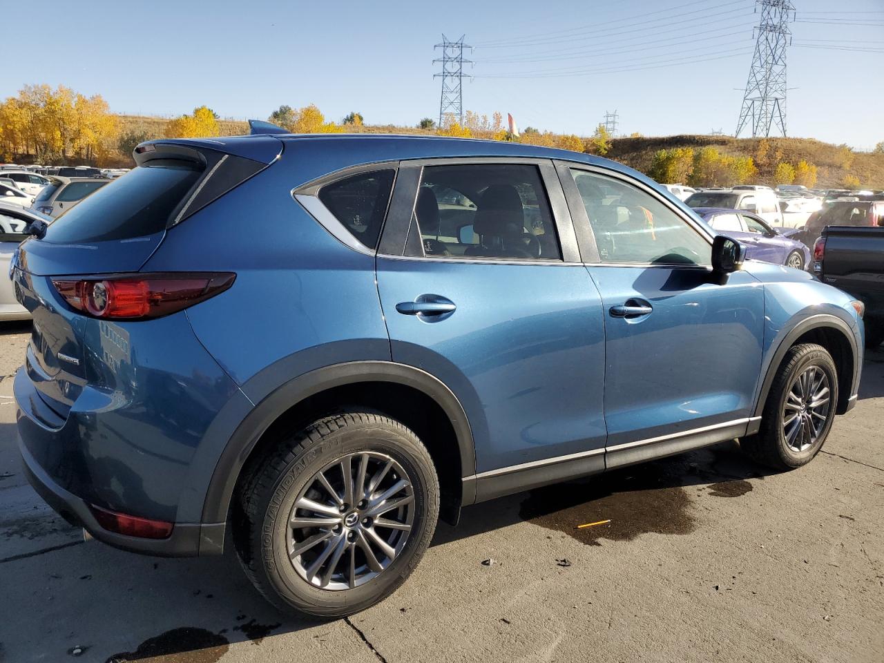 2020 Mazda CX-5 VIN JM3KFBCM2L1850459 Copart auction photo, hail damage thumbnail 3