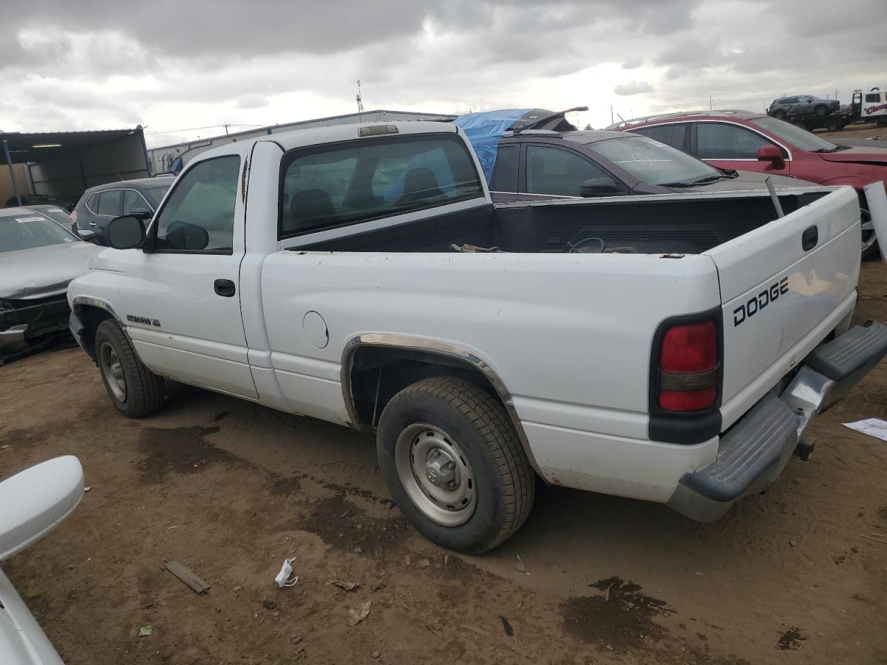 2001 Dodge RAM VIN 1B7HC16X01S183684 Copart auction photo, rear end / front end damage thumbnail 2
