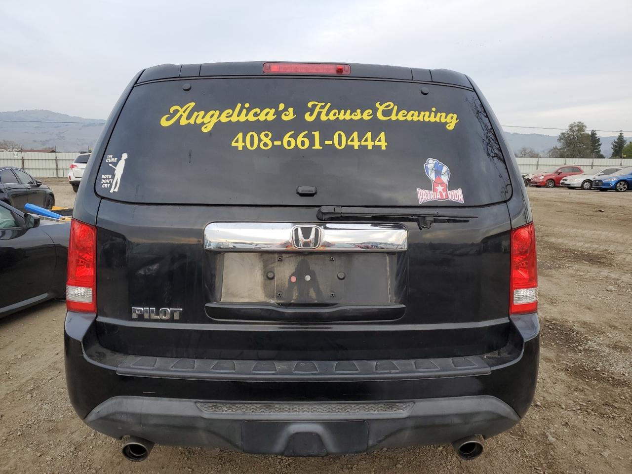 2014 Honda Pilot VIN 5FNYF3H55EB028226 Copart auction photo, front end damage thumbnail 6