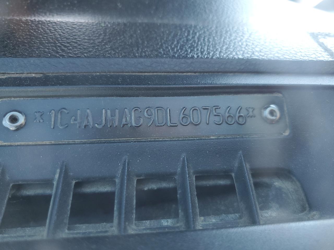 2013 Jeep Wrangler VIN 1C4AJWAG9DL607566 Copart auction photo, rollover damage thumbnail 13