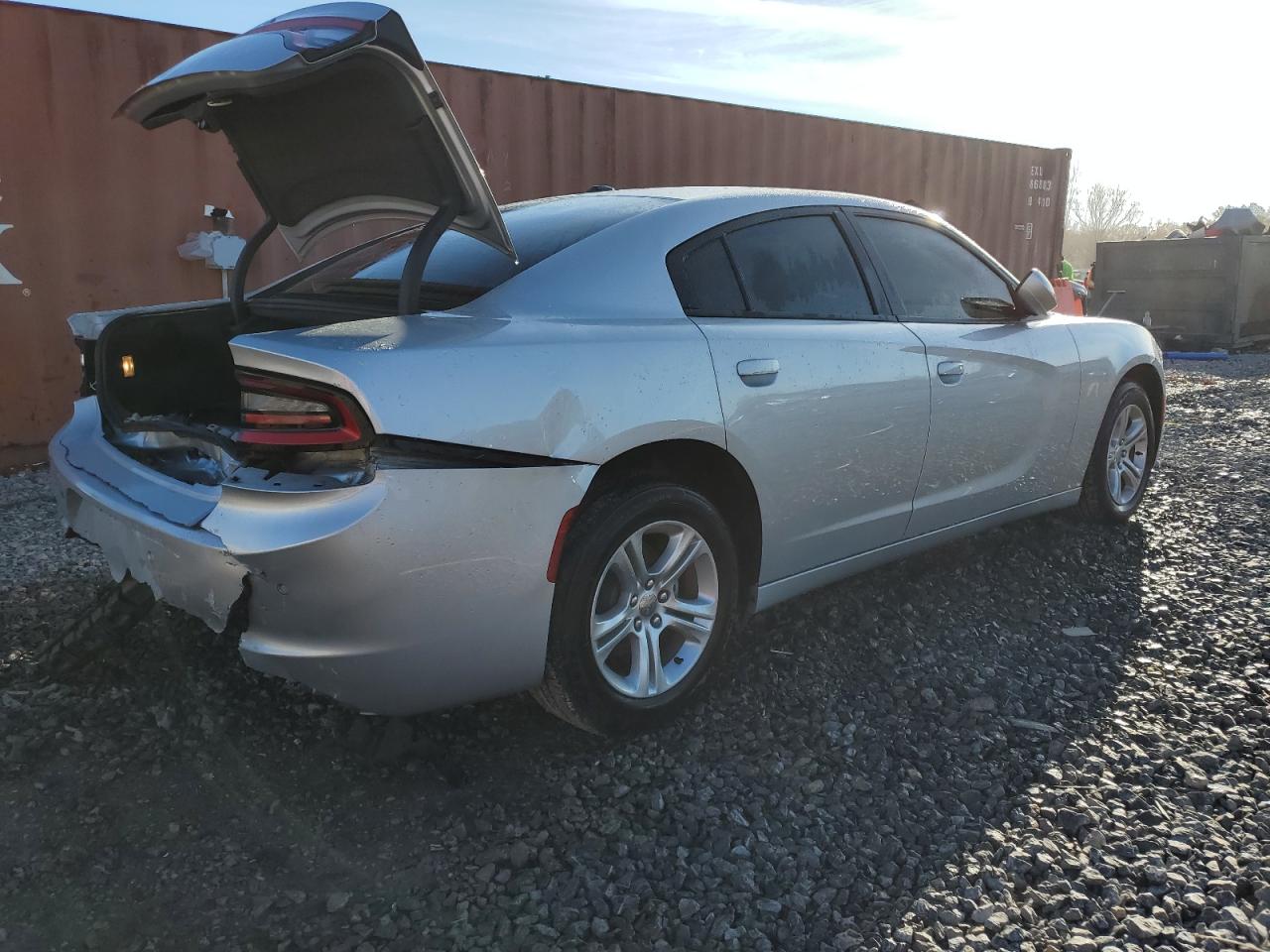 2021 Dodge Charger VIN 2C3CDXBG2MH587800 Copart auction photo, rear end damage thumbnail 3