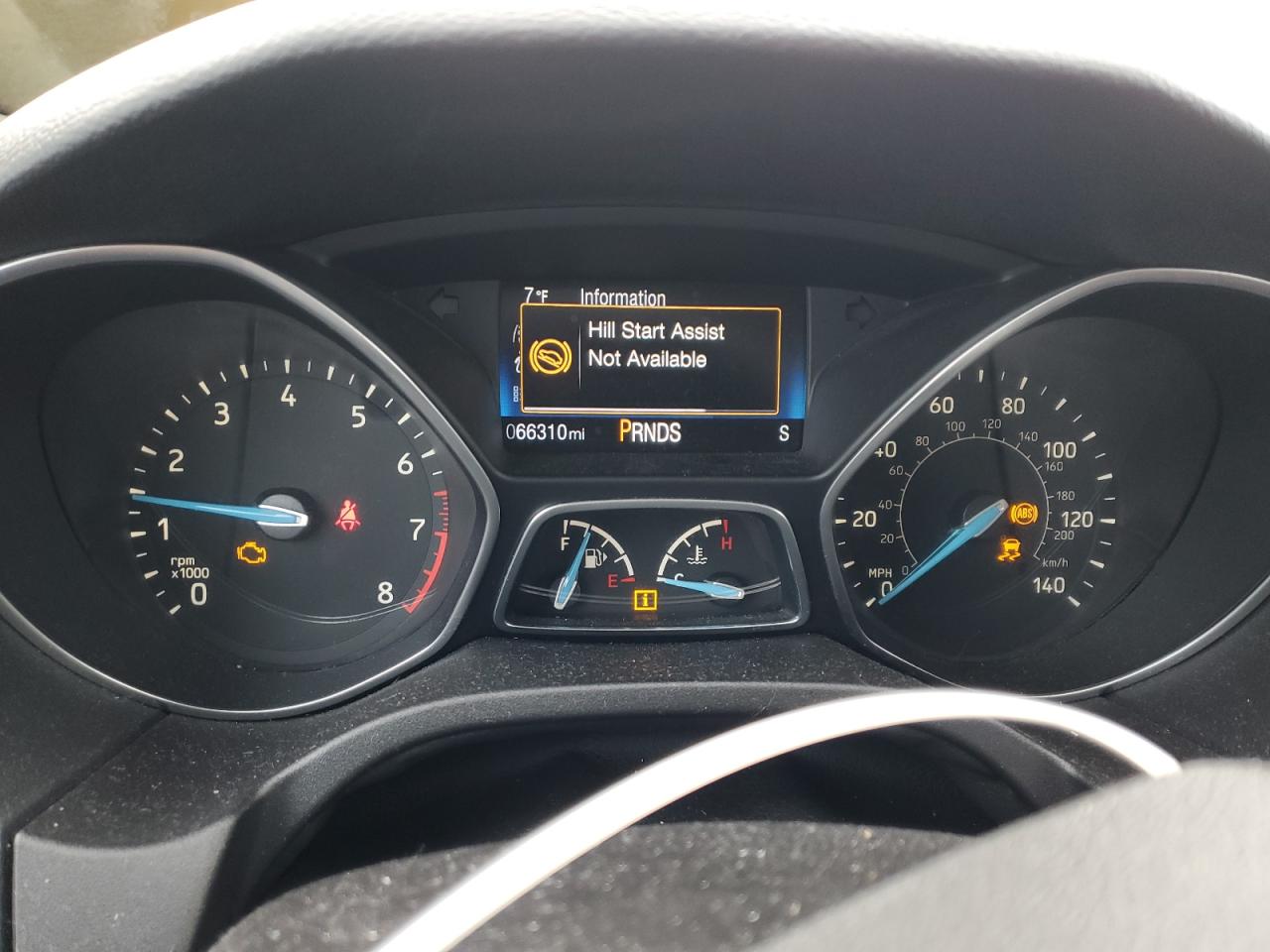 2016 Ford Focus VIN 1FADP3FE7GL250898 Copart auction photo, front end damage thumbnail 9